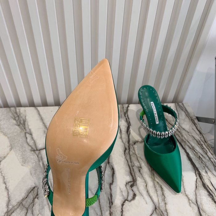 Manolo Blahnik Shoes MBS00020 Heel 9.5CM